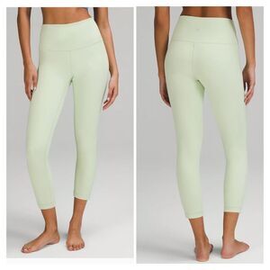 Wunder‎ Under High-Rise Crop 23" Full-On Luxtreme creamy mint NWT size 12